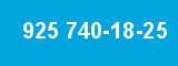 925 740-18-25 925 740-18-25